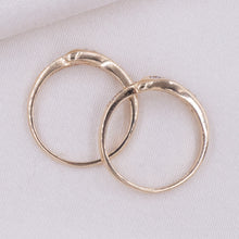 Pair of Diamond Band Ring Guards c1980