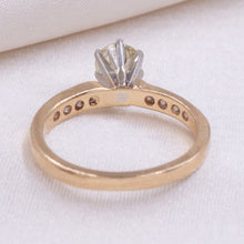 Light Yellow Diamond Ring c1980