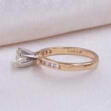 Light Yellow Diamond Ring c1980
