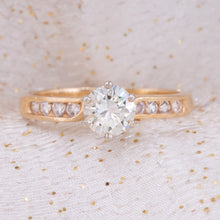 Light Yellow Diamond Ring c1980