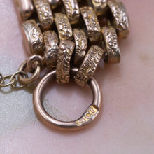 Victorian Heart Padlock Gate-Link Bracelet c1890