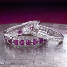 Channel-Set Diamond Eternity Band c1920