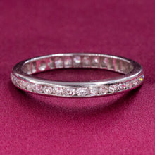 Channel-Set Diamond Eternity Band c1920