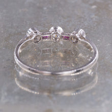 Diamond & Ruby Band c1900