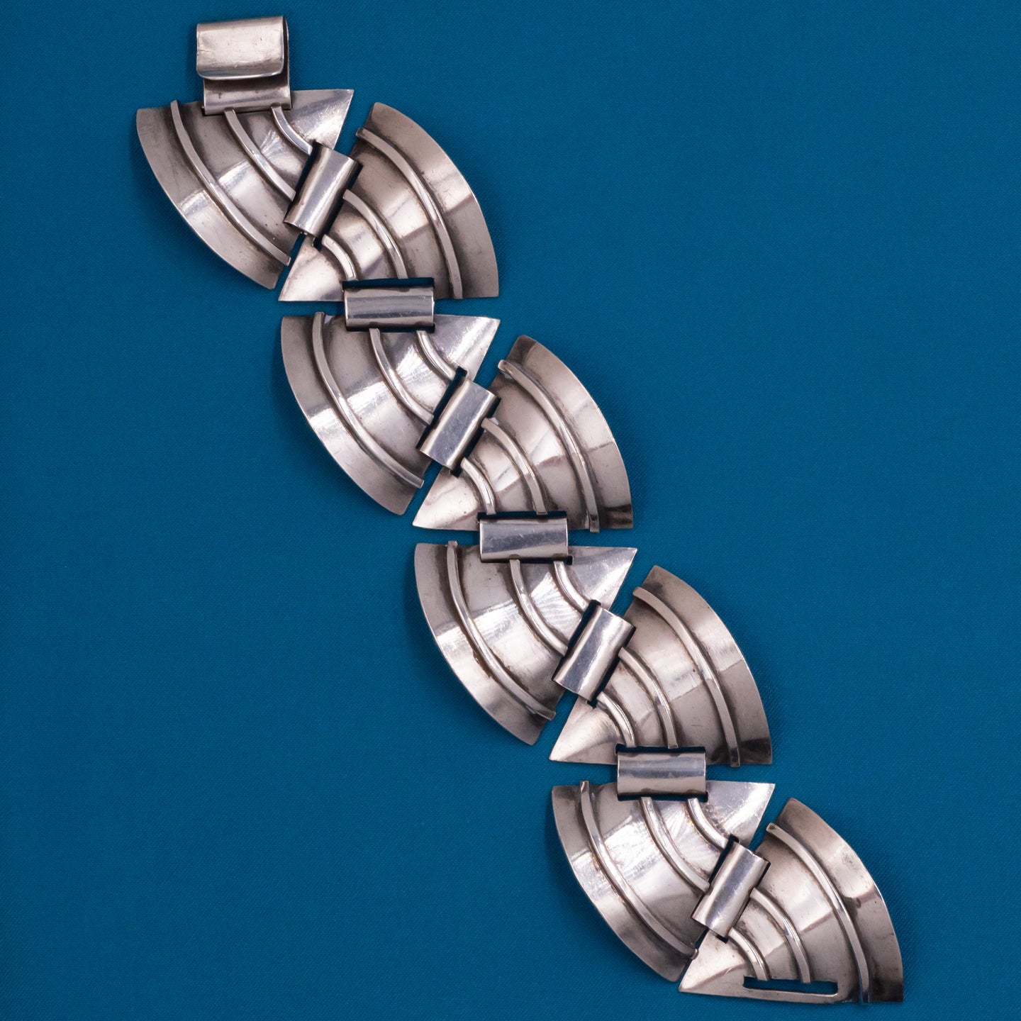 Midcentury Modernist Bracelet by Esther Lewittes