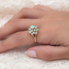 Vintage Opal Princess Ring