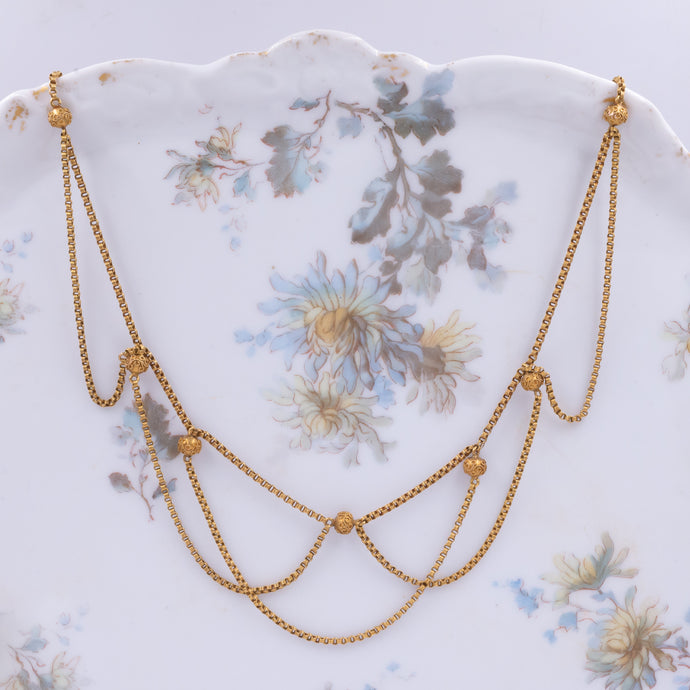 French Festoon Necklace c1930