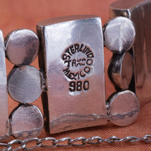 Taxco Shadowbox Link Bracelet c1940