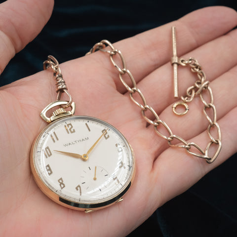 Mid-Century Waltham Pocket Watch