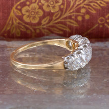 Antique Diamond Five Stone Band c1880
