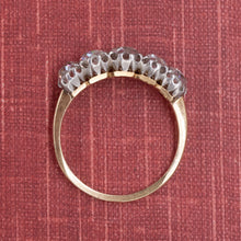 Antique Diamond Five Stone Band c1880