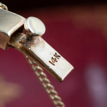 Antique Diamond Gold Bangle c1930