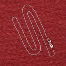 Platinum 18" Rolo Chain