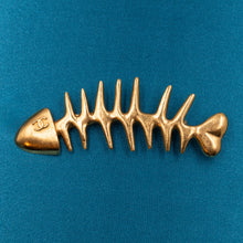Chanel 1993 Fishbone Brooch
