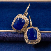 Lapis Lazuli Drop Earrings
