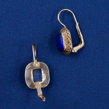 Lapis Lazuli Drop Earrings