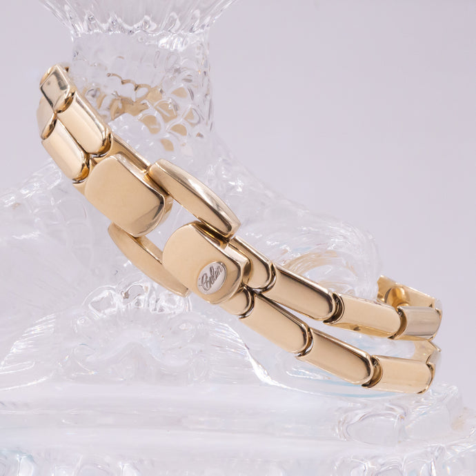 Gold Link Bracelet by Celin