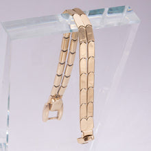 Gold Link Bracelet by Celin
