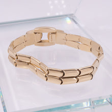Gold Link Bracelet by Celin