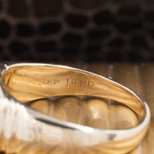 Gent's Recessed Diamond Ring c1970