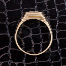 Gent's Recessed Diamond Ring c1970