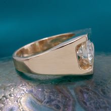 Tension-Set 1.48 Carat Diamond Solitaire Ring c1980
