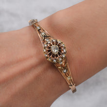 Antique Rose Cut Diamond Bangle