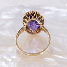 Russian Amethyst Cocktail Ring