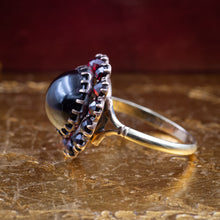 Bohemian Garnet Ring c1930