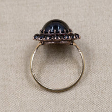 Bohemian Garnet Ring c1930