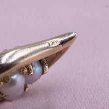 Pearl Bracelet with Witch's Heart Charm c1950