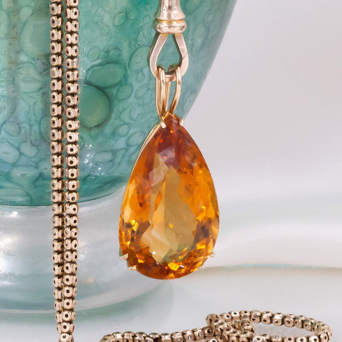 Madeira Citrine Pendant