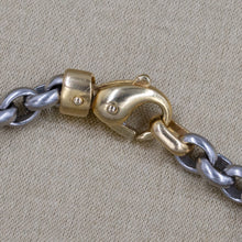 Heavy Platinum Rolo Chain