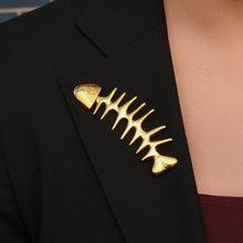 Chanel 1993 Fishbone Brooch