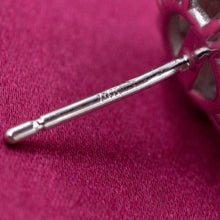 Diamond Cluster Stud Earrings c1940