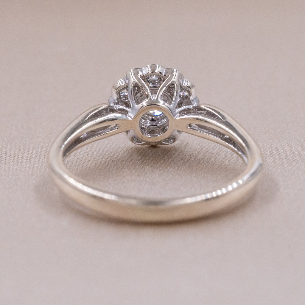 Victorian Revival Diamond Ring – Pippin Vintage Jewelry