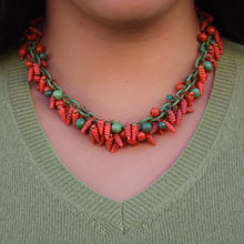 Miriam Haskell by Frank Hess Chili Necklace