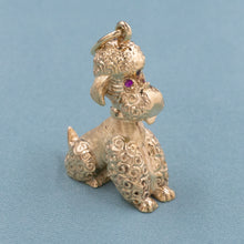 Adorable Poodle Charm