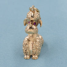 Adorable Poodle Charm