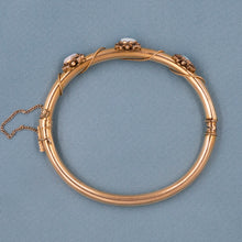 Victorian Revival Opal Bangle c1930