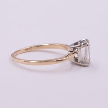 1.02 Carat Emerald-Cut Diamond Solitaire Ring