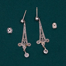 Antique Diamond Drop Earrings c1910