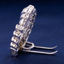 Asymmetrical Diamond Fur Clip C. 1935