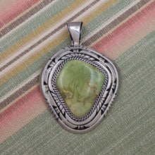 Navajo Sterling and Turquoise Pendant