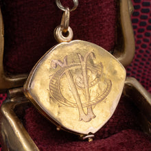Art Nouveau Locket Pendant c1890