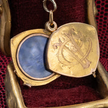 Art Nouveau Locket Pendant c1890