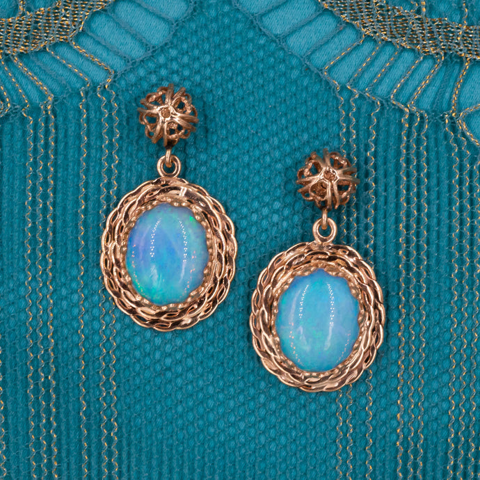 Opal Drop Earrings