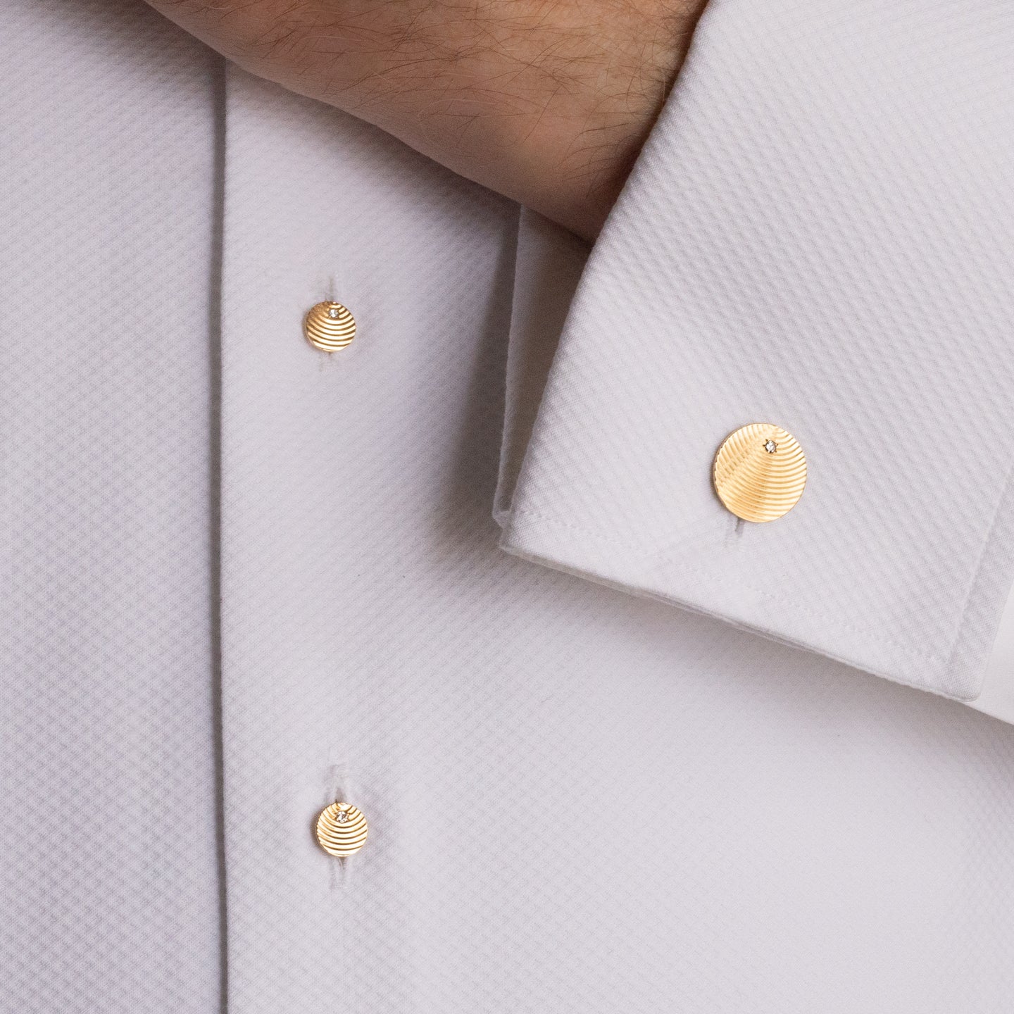 Men's Dress Shirt Stud Set C. 1930s Pippin Vintage Jewelry Men's Dress Shirt Stud Set C. 1930s Pippin Vintage Jewelry