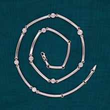 Platinum & Diamond Station Necklace