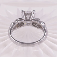 Mid-Century Colorless Cushion-Cut Diamond Ring